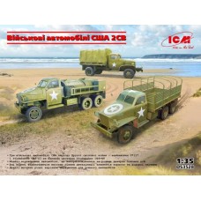 Збірна модель 1:35 Набір Військові автомобілі США WW2 ICM DS3528