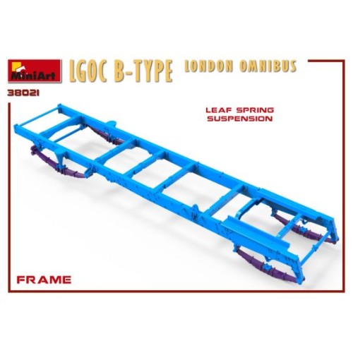 Авто-мото Збірна модель 1:35 Автобус Лондонський Омнібус LGOC тип Б Miniart 38021