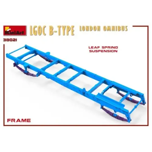 Авто-мото Збірна модель 1:35 Автобус Лондонський Омнібус LGOC тип Б Miniart 38021