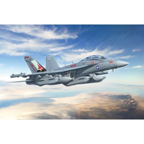 Сборная модель самолета Cборная модель 1:48 Самолет EA-18G Growler Италери 2824 1:48