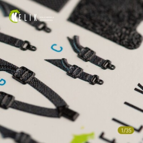 Декалі SH-60F Ocean Hawk 3D декаль інтер'єр для комплекту Kitty Hawk 1:35 KELIK K35012