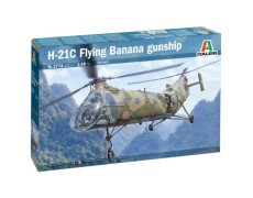 Збірна модель 1:48 Гелікоптер H-21C Flying Banana GunShip Italeri 2774