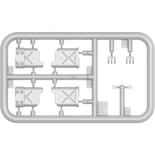 Авто-мото Збірна модель 1:35 Вантажний автомобіль з металевим кузовом G7107 та екіпажем 1,5 т 4x4 MiniArt 35383