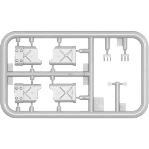 Авто-мото Збірна модель 1:35 Вантажний автомобіль з металевим кузовом G7107 та екіпажем 1,5 т 4x4 MiniArt 35383