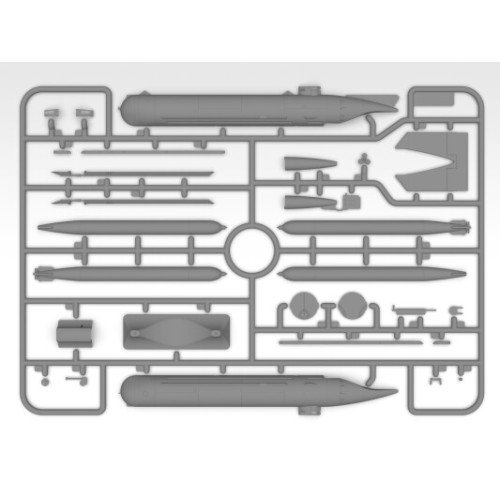 Флот Збірна модель 1:72 міні-субмарини K-Verbände ICMS020