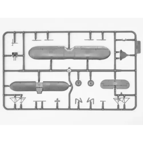 Збірна модель літака Збірна модель 1:72 Винищувач І-5 (ранній) ICM 72052 1:72