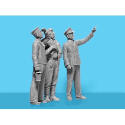 Фігури та мініатюри Збірна модель 1:32 Фігури пілоти британської морської авіації 2СВ ICM 32118