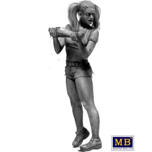 Фігури та мініатюри Збірна модель 1:35 Комплект Zombieland Series № 2 Дорога до волі MasterBox 35242