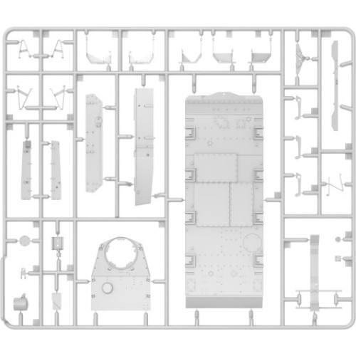 Бронетехника и артиллерия Немецкий танк Pz.Kpfw.IV Ausf. H Vomag. середины серийного производства Июль 1943 г. с интерьером