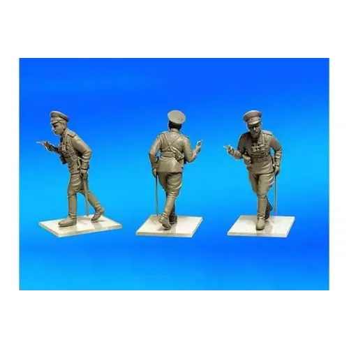 Фигуры и миниатюры Сборная модель 1:35 фигура Советская пехота (Первая свитовая) ICM35677