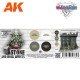 Наборы красок AK Interactive TM WARGAME COLOR SET КАМНИ И СКАЛЫ