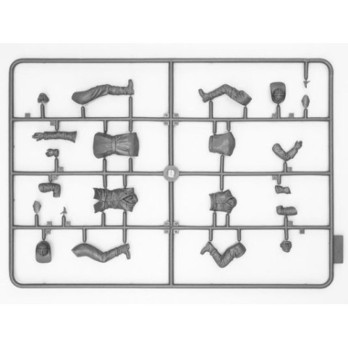 Фігури та мініатюри Збірна модель 1:24 Фігури американська пожежна команда (1910-ті) ICM 24006