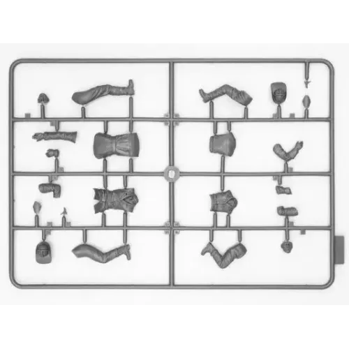 Фігури та мініатюри Збірна модель 1:24 Фігури американська пожежна команда (1910-ті) ICM 24006