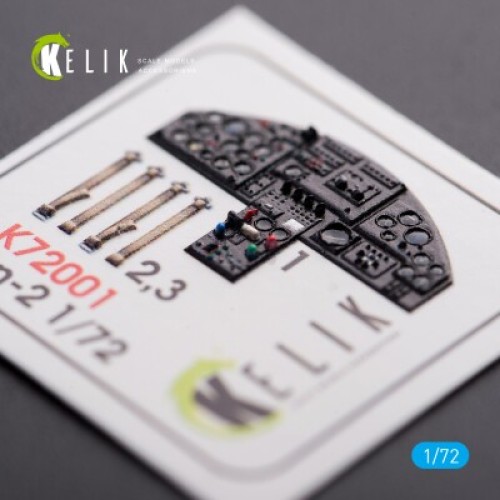 Декали AN-2 Colt 3D декаль интерьер для комплекта Trumpeter 1:72 КЕЛИК K72001