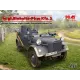 Авто-мото Збірна модель1:35 Німецький автомобіль радіозв҆язку le.gl.Einheitz-Pkw Kfz.2 ICM 35583