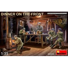 Збірна модель 1:35 Фігури Вечеря на фронті МініАрт 35325