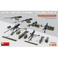 Сборная модель 1:35 Набор американские пулеметы Миниарт 37047