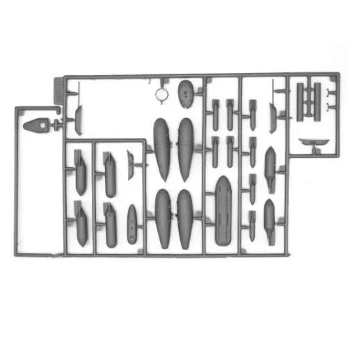 Сборная модель самолета Сборная модель 1:48 немецкий истребитель Мессершмитт Bf 109F-4:R6 ICM 48107 1:48