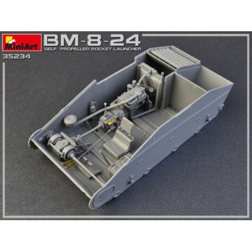 Бронетехника и артиллерия Самоходная Ракетная Установка "БМ-8-24" 1:35