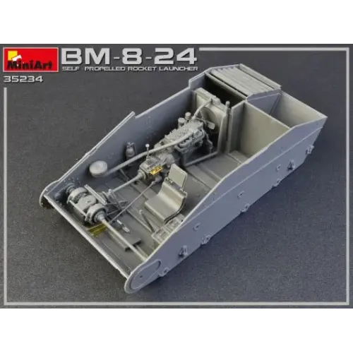 Бронетехника и артиллерия Самоходная Ракетная Установка "БМ-8-24" 1:35