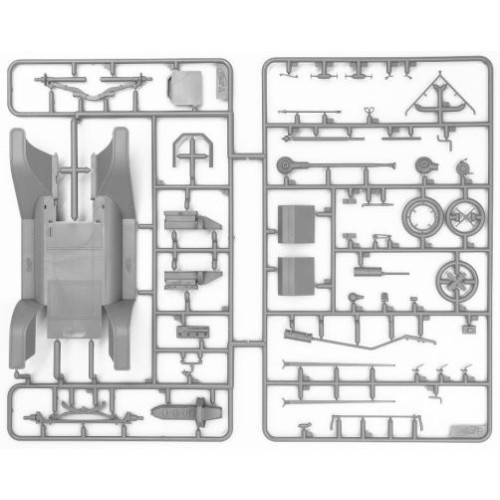 Авто-мото Збірна модель 1:24 Автомобіль подорож з американськими автомобілістами модель Т 1911 ICM 24025