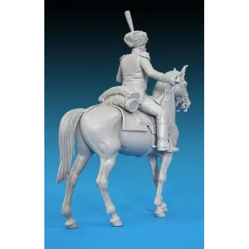 Фігури та мініатюри Збірна модель 1:16 Фігура Трубач 1-го Вестфальського Кірасирського Полку 1813 MiniArt 16033