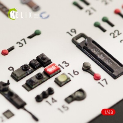 Декали Bristol Beaufort Mk.1 type 2 3D декаль интерьер для комплекта ICM 1:48 КЕЛИК K48045