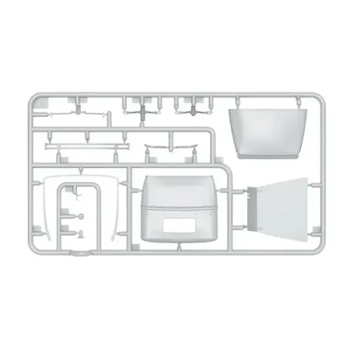 Бронетехника и артиллерия 2-х тонный грузовик 6х4 с 76-мм УСВ-БР с пушкой 1:35