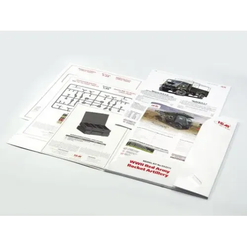 Бронетехника и артиллерия Реактивная артиллерия Красной Армии IIМВ (две модели в наборе)