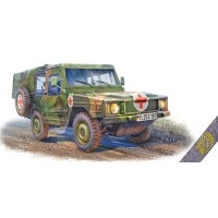 Легкий внедорожник Iltis SAN для медицинской эвакуации