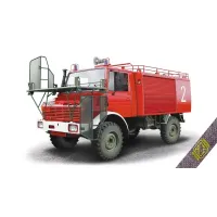Сборная модель 1:72 Пожарный автомобиль Унимог U1300L ACE 72452
