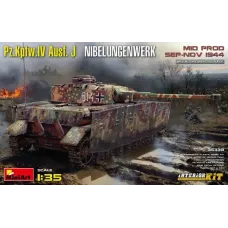 Немецкий танк Pz.Kpfw.IV Ausf. J Nibelungenwerk. Середина производства (сентябрь - ноябрь 1944 г.)