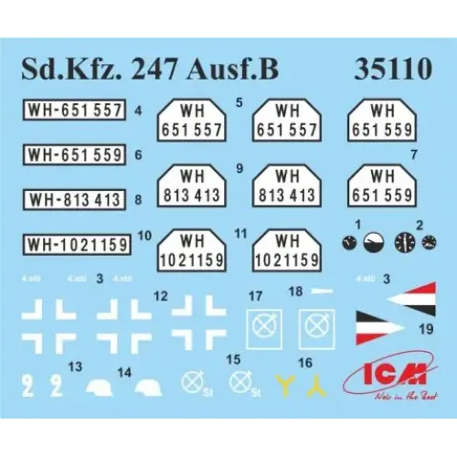 Бронетехніка та артилерія Броньований автомобіль німецького командування Sd.Kfz. 247 Ausf.B