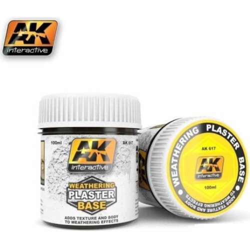 Фарби та інше AK Interactive TM WEATHERING PLASTER BASE : Паста для пігментів