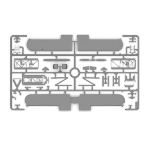 Сборная модель самолета Сборная модель 1:32 Американский учебно-тренировочный самолет Stearman PT-17:N2S-3 Kaydet ICM 32050 1:32