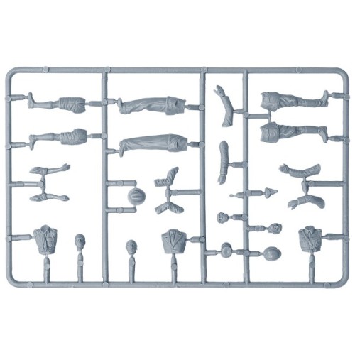 Фигуры и миниатюры Сборная модель 1:35 Фигуры Немецкие гражданские 1930-1940 годы МиниАрт 38075