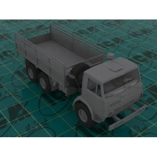 Авто-мото Военный грузовик КамАЗ 4310 (ICM 35001)