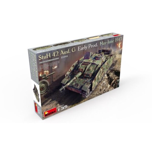 Бронетехника и артиллерия САУ StuH 42 Ausf. G Раннего выпуска (май-июнь 1943)