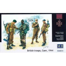 Британские войска, Кан, 1944 г.