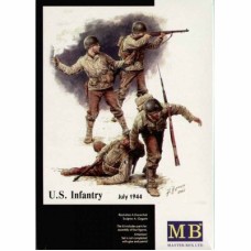 Американская пехота, июль 1944 г.