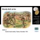Фігури та мініатюри «Серія «Кривавий атол». Набір № 3», «Рукопашний бій», Тарава, листопад 1943 р.
