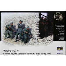 «Кто это?», Немецкие горные войска и советская морская пехота, весна 1943 г.