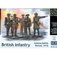 Британська піхота, період битви на Соммі, 1916 рік