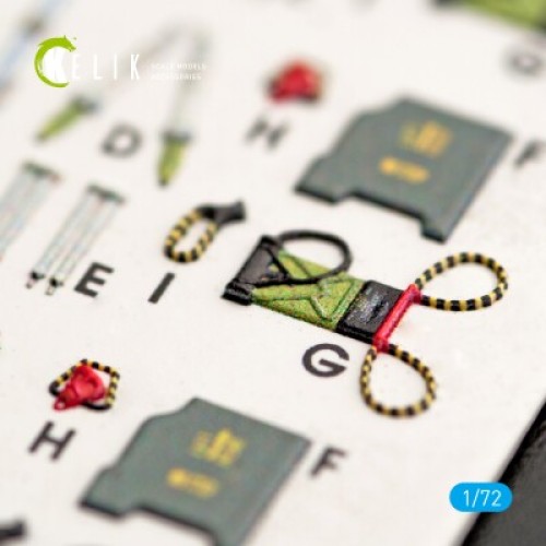 Декали F-4J "Phantom II" 3D декаль интерьер для комплекта FineMolds 1:72 КЕЛИК K72006