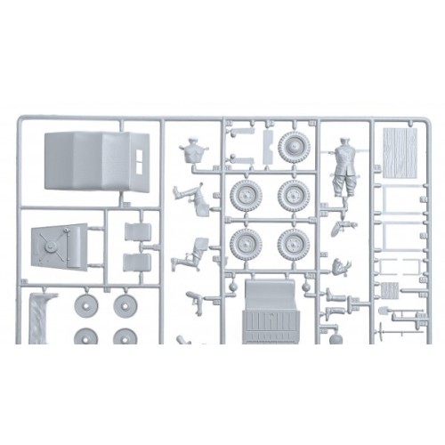 Бронетехника и артиллерия Немецкий автомобиль Volkswagen Typ 82 Kubelwagen 1:35