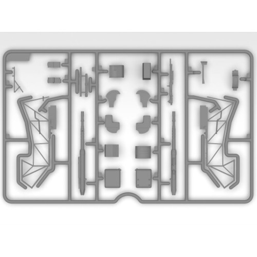 Збірна модель літака Збірна модель 1:32 Радянський винищувач Як-9К ICM 32091 1:32