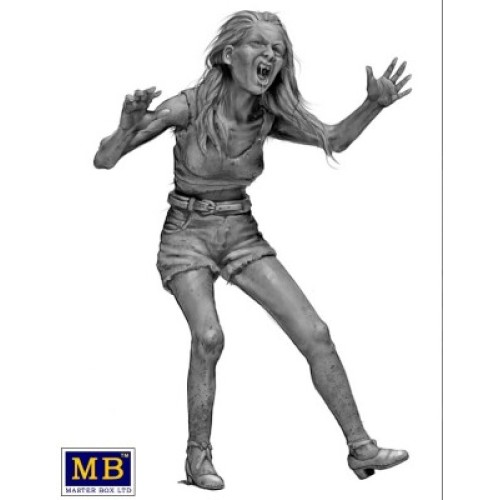 Фігури та мініатюри Збірна модель 1:35 Комплект Zombieland Series комплект №4 Zombie Hunter: Дорога до волі! Останній шанс! MasterBox 35244