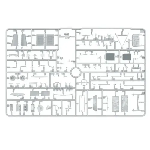 Бронетехника и артиллерия 2-х тонный грузовик 6х4 с 76-мм УСВ-БР с пушкой 1:35