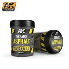 Terrains Asphalt 250ml : Паста для створення ефекту асфальту до чорно-сірого відтінку