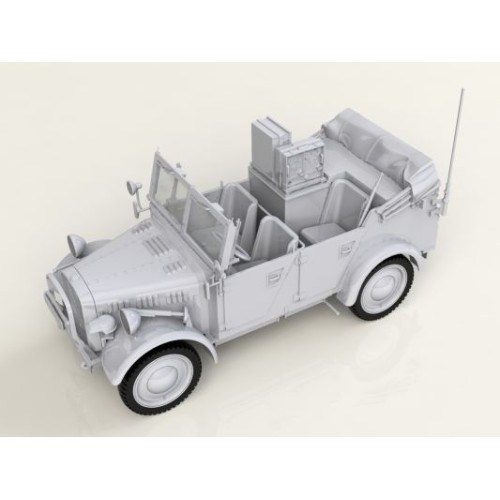 Авто-мото Le.gl.Einheitz-Pkw Kfz.2, Немецкий легкий автомобиль радиосвязи II МВ